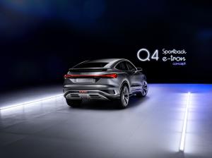 Audi Q4 Sportback e-tron Concept 2020 года 